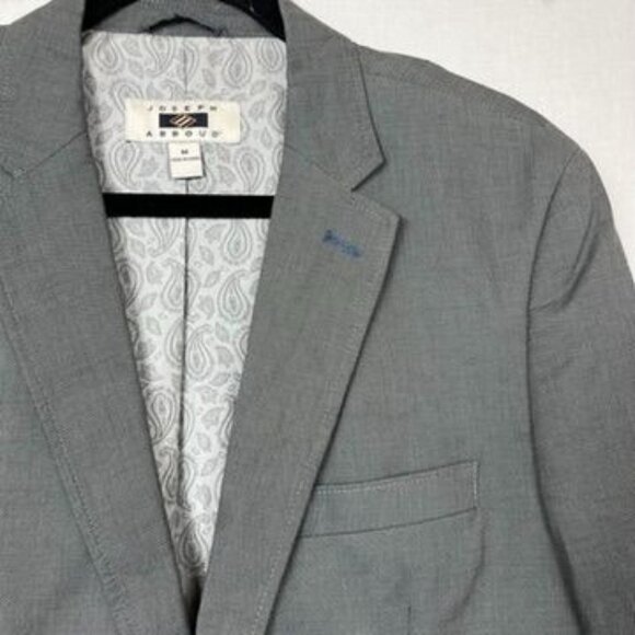 Joseph Abboud Cotton Blazer Mens‎ M Double Vent 2 Button Casual Preppy Academia - Picture 2 of 14